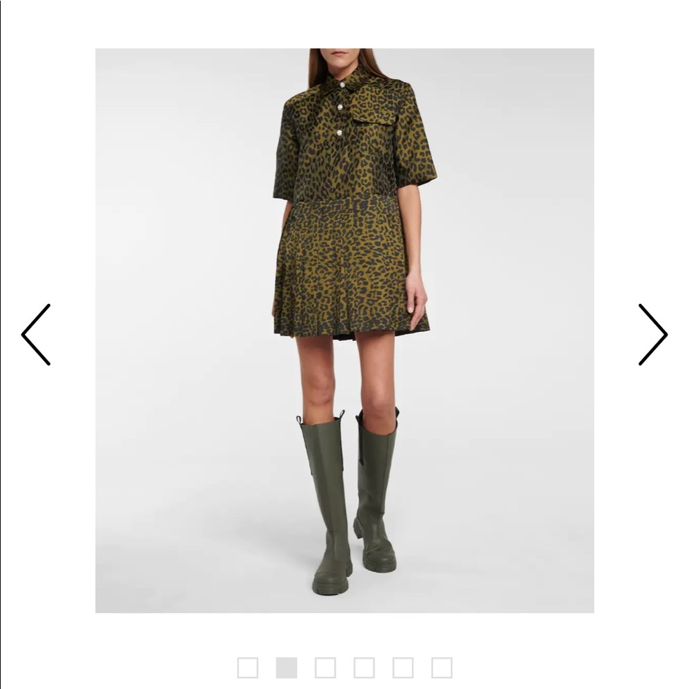 Ganni Recycled Knee High Rubber Boots
